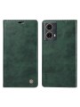 Калъф от еко кожа тип портмоне за Motorola Moto G85 - зелен