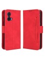 Калъф от еко кожа тип портмоне за Motorola Moto G85 - червен