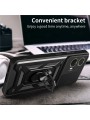 Удароустойчив предпазен гръб за Motorola S50 Neo - черен