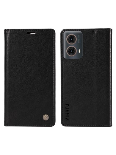 Калъф от еко кожа тип портмоне за Motorola S50 Neo - черен Калъф от еко кожа тип портмоне за Motorola S50 Neo - черен