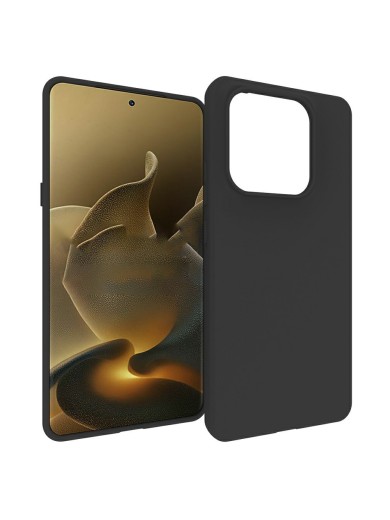 Матиран предпазен гръб за Motorola Signature - черен