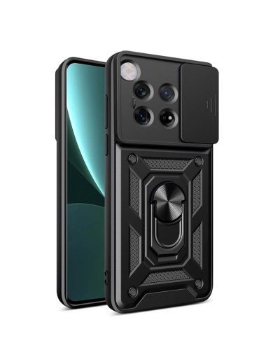 Удароустойчив предпазен гръб за OnePlus 12 - черен Удароустойчив предпазен гръб за OnePlus 12 - черен