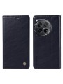 Калъф от еко кожа тип портмоне за OnePlus 12 - син
