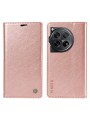 Калъф от еко кожа тип портмоне за OnePlus 12 - розов