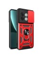 Удароустойчив предпазен гръб за OnePlus 12R - червен