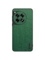 Удароустойчив гръб от еко кожа  с дървесна текстура за OnePlus 12R - зелен
