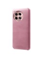 Предпазен гръб от eко кожа за OnePlus 12R - розов