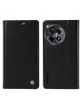 Калъф от еко кожа тип портмоне за OnePlus 12R - черен