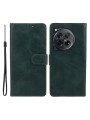 Калъф от еко кожа тип портмоне за OnePlus 12R - зелен