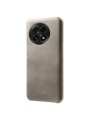 Устойчив на надраскване предпазен гръб от еко кожа за OnePlus 13 - сив
