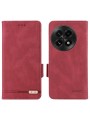 Предпазен калъф от еко кожа за OnePlus 13 - розов
