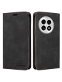 Калъф от еко кожа тип портмоне с RFID  блокираща технология за OnePlus 13 - черен