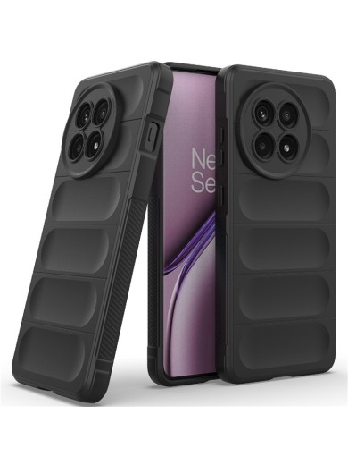 Противоплъзгащ предпазен гръб за OnePlus 13R - черен Противоплъзгащ предпазен гръб за OnePlus 13R - черен