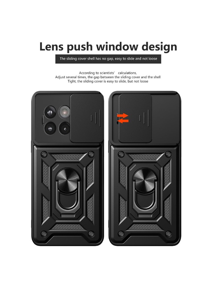 Удароустойчив предпазен гръб за OnePlus 13R - червен