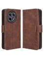 Калъф от еко кожа тип портмоне за OnePlus 13R - кафяв