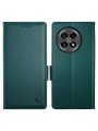 Калъф от еко кожа тип портмоне за OnePlus 13R - зелен