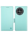 Калъф от еко кожа тип портмоне за OnePlus 13R - зелен