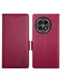 Калъф от еко кожа тип портмоне за OnePlus 13R - червен