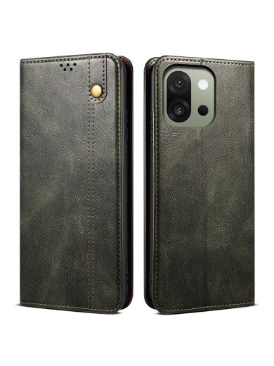 Калъф от еко кожа тип портмоне за OnePlus 13s - черен Калъф от еко кожа тип портмоне за OnePlus 13s - черен