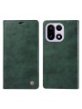 Калъф от еко кожа тип портмоне за OnePlus 15 - зелен