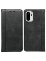 Калъф от еко кожа тип портмоне за OnePlus 15R - черен