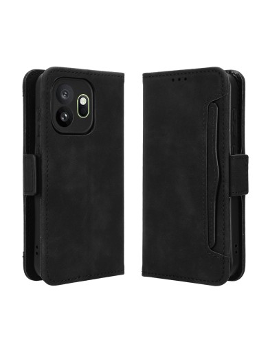 Калъф от еко кожа тип портмоне за OnePlus 15T - черен Калъф от еко кожа тип портмоне за OnePlus 15T - черен