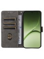 Калъф от еко кожа тип портмоне с RFID блокиране за OnePlus 15T - черен