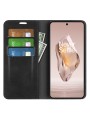 Калъф от еко кожа тип портмоне за OnePlus Ace 3 - черен