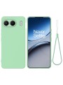 Предпазен удароустойчив силиконов гръб с каишка за OnePlus Nord 4 - зелен