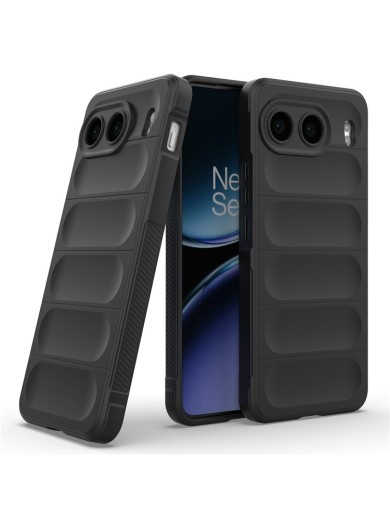 Противоплъзгащ предпазен гръб за OnePlus Nord 4 - черен Противоплъзгащ предпазен гръб за OnePlus Nord 4 - черен