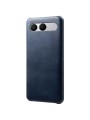 Устойчив на надраскване предпазен гръб от еко кожа за OnePlus Nord 4 - син