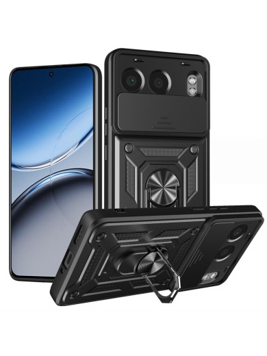 Удароустойчив предпазен гръб за OnePlus Nord 4 - черен Удароустойчив предпазен гръб за OnePlus Nord 4 - черен