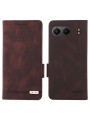 Предпазен калъф от еко кожа за OnePlus Nord 4 - кафяв