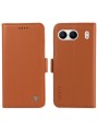 Калъф от еко кожа тип портмоне за OnePlus Nord 4 - кафяв
