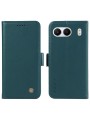 Калъф от еко кожа тип портмоне за OnePlus Nord 4 - зелен