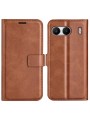 Калъф от еко кожа за телефон тип портмоне за OnePlus Nord 4 - кафяв