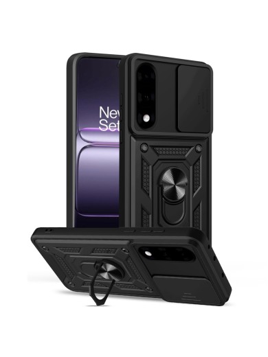 Удароустойчив предпазен гръб за OnePlus Nord 5 - черен