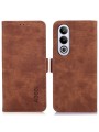 Калъф от еко кожа тип портмоне за OnePlus Nord CE4 - кафяв
