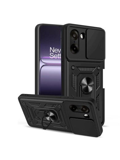 Удароустойчив предпазен гръб за OnePlus Nord CE5 - черен
