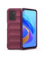 Устойчив на надраскване и падане мек гръб за Oppo A36 - червен