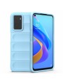 Устойчив на надраскване и падане мек гръб за Oppo A36 - син
