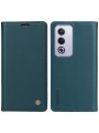 Калъф за телефон от еко кожа тип портмоне за Oppo A5 4G - зелен