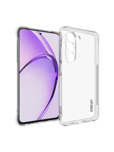 Предпазен противоплъзгащ се гръб за Oppo A5 - прозрачен Предпазен противоплъзгащ се гръб за Oppo A5 - прозрачен