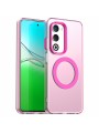 Предпазен гръб съвместим с MagSafe за Oppo A5 - червен