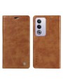 Калъф от еко кожа тип портмоне за Oppo A5 - кафяв