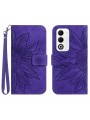 Калъф от еко кожа тип портмоне за Oppo A5 - лилав