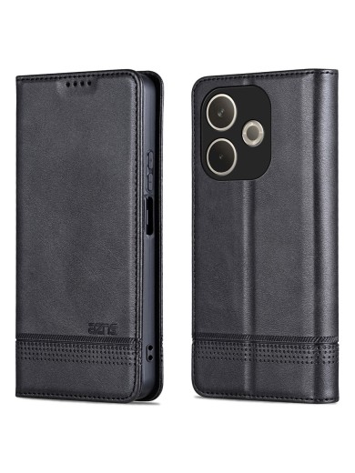 Калъф от еко кожа тип портмоне за Oppo A5 Pro - черен Калъф от еко кожа тип портмоне за Oppo A5 Pro - черен