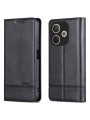 Калъф от еко кожа тип портмоне за Oppo A5 Pro - черен