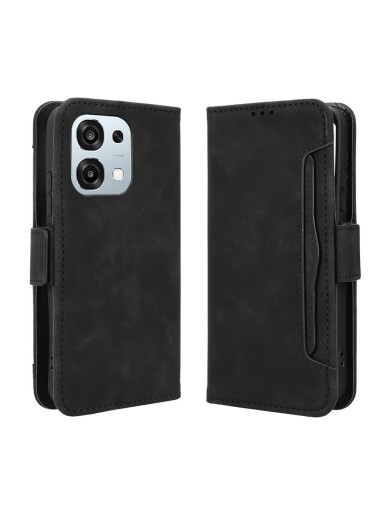 Калъф от еко кожа тип портмоне за Oppo A6 Pro 4G - черен Калъф от еко кожа тип портмоне за Oppo A6 Pro 4G - черен