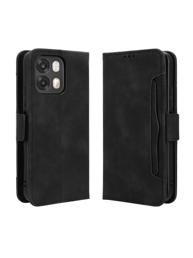 Калъф от еко кожа тип портмоне за OPPO A6s - черен